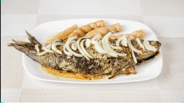 Poisson braisé
